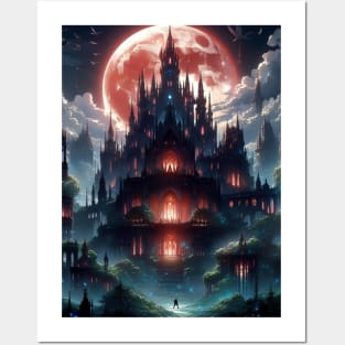 Castle of nightmares Posters and Art